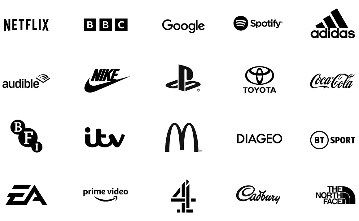 Bell Sound client logos